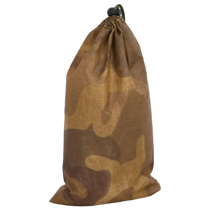 vidaXL Camouflage Net, Camouflage Net with Storage Bag, German Army,