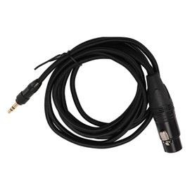 Pomya 3.5mm to XLR Female Cable, 1/8 Inch Stereo Jack to XLR Female Cable Soft Nylon 24AWG Copper Conductor for Mixer Microphone (3 Meters / 9.84ft)