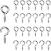 IBEX MART 40 x Hooks and Eyes 25mm net Wire