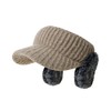 WITHMOONS Winter Sun Visor Earflap Warmer Hat Windproof Cap JDV1387