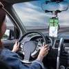 PAKESI Phone Mount for Car,2022 Rotatable 360°and Retractable Car Phone