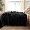 Exclusivo Mezcla King Size Flannel Fleece Blanket, Super Soft and