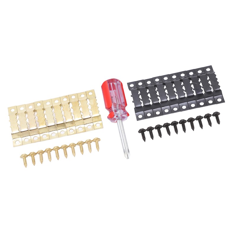 600PCS Sawtooth Picture Hangers Double Hole Sawtooh Frame Hanging Hooks