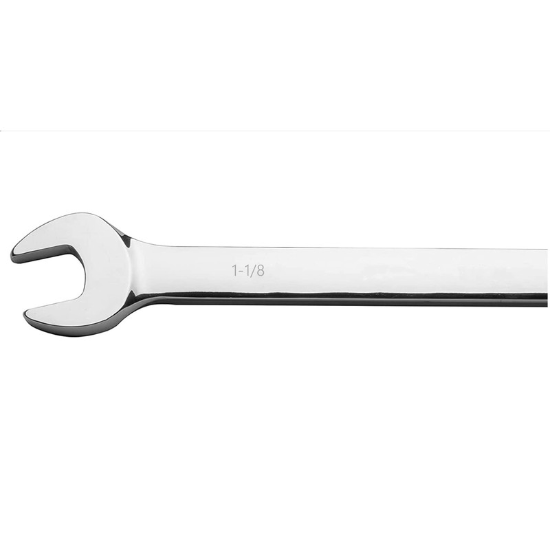 FLZOSPER 1-1/8 Inch SAE Box End Head Geared Wrench, 72-Tooth