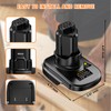 NUOGEDZ for Ridgid 18v to 12v Battery Adapter, for Rid