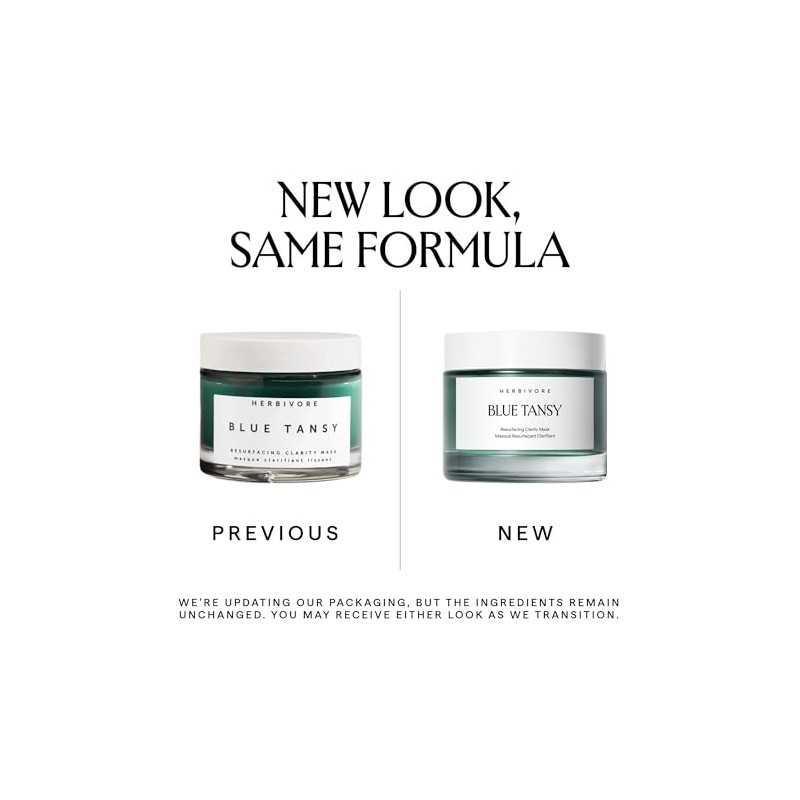 Herbivore Botanicals - Organic Blue Tansy Resurfacing Mask