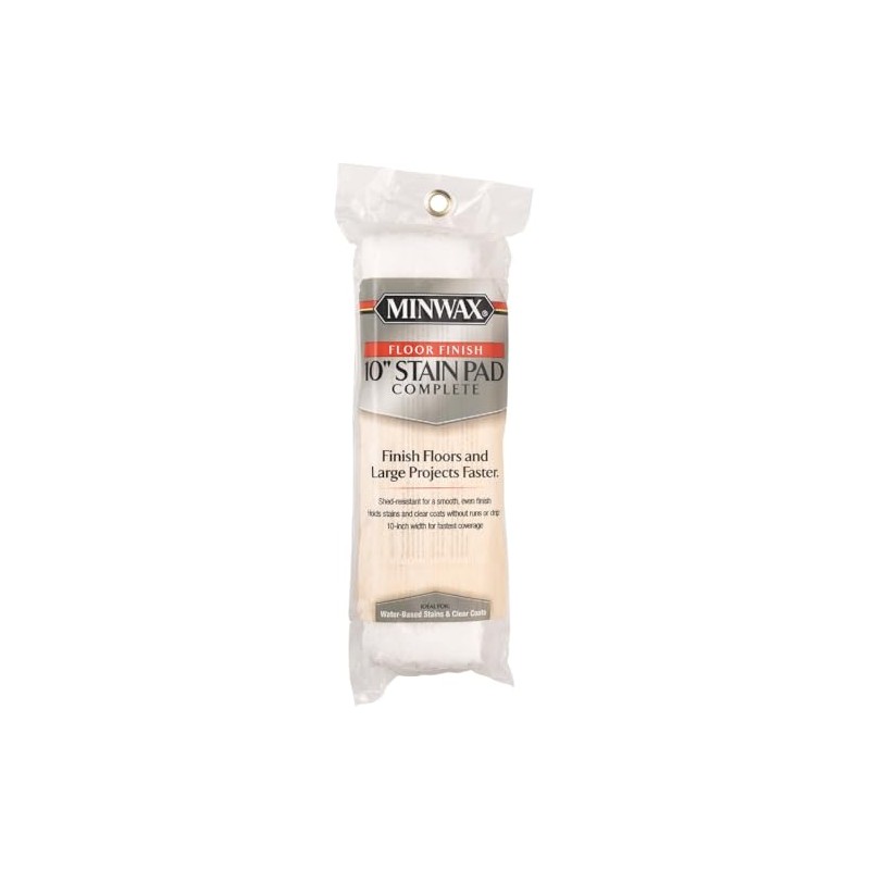 Minwax 100318 10 in. Water Based Floor Stain Refill Pad