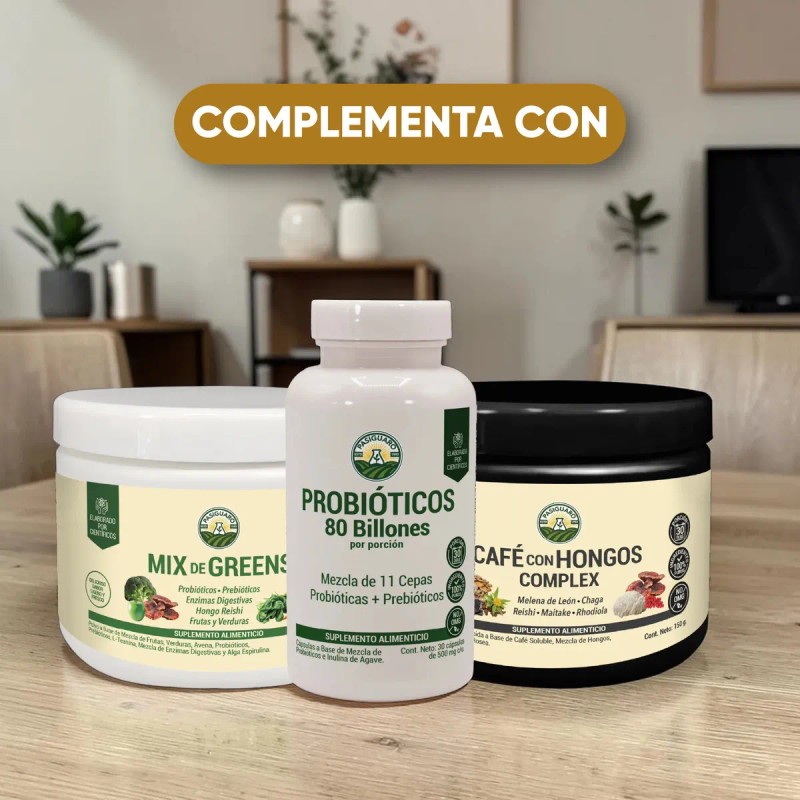 Rhodiola Rosea Complejo Cápsulas 500 Veganas Pasiguaro Energía