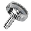 Stainless Steel Beer Tap Faucet Cleaning Attachment Adapter Accessories 1/4