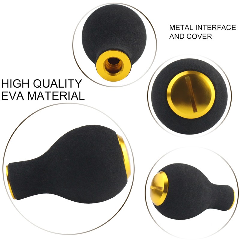 Fishing Reel Handle Knob EVA Baitcasting Reel Handle Knob Trolling