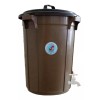 Plast Dispensador Agua Bote 55 Litros Con Llave Y Tapa