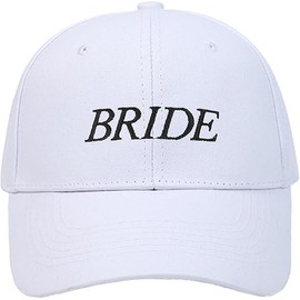 SFBSFL Bride Baseball Hat,Hen Party Bride Hats,Bachelorette Party Baseball Cap,Bride to Be Gift,Bridesmaid Cute Hat,Engagement Party Supplies White