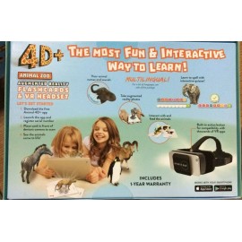 ReTrak 4D Utopia 360° Animal Zoo: Augmented Reality Cards & VR Headset Toys