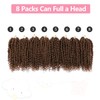 Fulcrum Passion Twist Hair 6 Inch, 8 Packs Passion Twist