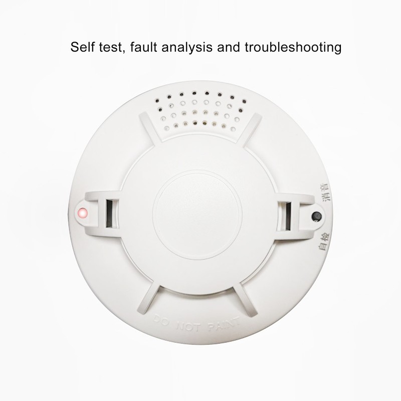 Freestanding Heat Detection Alarm ABS Hight Temperature Detector with Audible