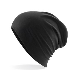 huuraa Beanie Plain Unisex Hat Gift Idea for Friends and Family, black