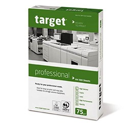 Target Professional Copying Paper 75 G/M² DIN-A4 2.500 Sheet Printer Paper White