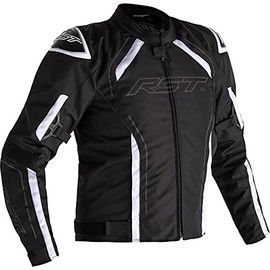 RST S-1 CE Men's White Textile Motorcycle Jacket 52