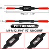Gasea Adjustable Tap Wrench Handle Screw Thread Tap Holder Reamer