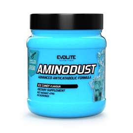 Evolite Nutrition Eaas Pulver “Aminodust” 474g - Aminosäuren Komplex Hochdosiert - Muskelaufbau - Aminosäure - Mega Amino - Beta Alanin
