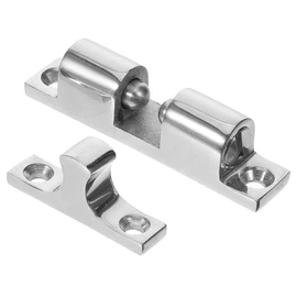 OHPHCALL Heavy Duty Stainless Steel Spring Ball Door Latch for Use Windproof Cabinet Door Holder Versatile Yacht Accessory Easy Installation for Access