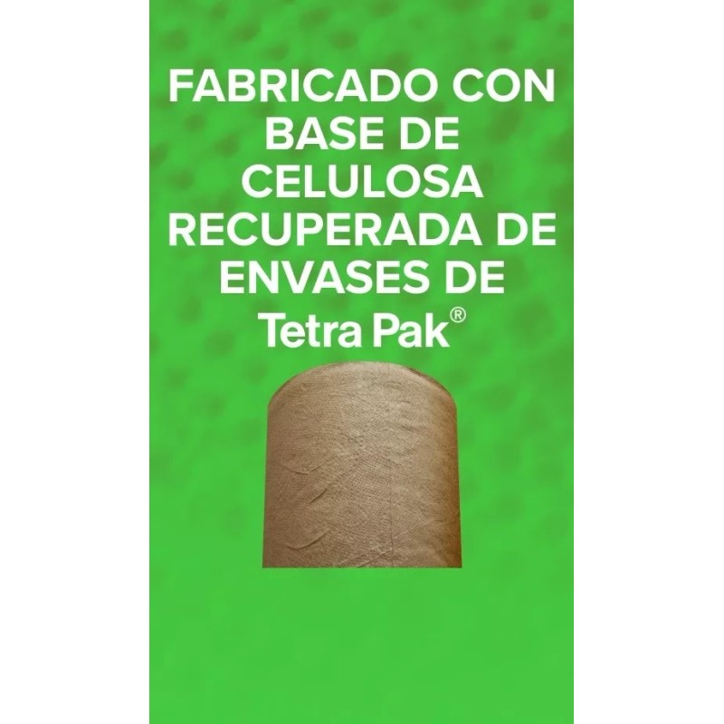 Naliplastic Toalla Rollo Manos Biodegradable Ecologica 6x180 Mts Multius