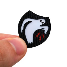 Tiny WWII Vintage Ghost Army Patch 23rd Headquarters Special Troops Morale Patch World War 2 Inspired Cat Eye Tactical Patch Hook Backed for Backpacks Vests EDC Gear