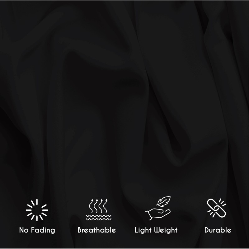 Ev Dekor Double Fitted Sheet Soft 100% Microfiber 40cm extra