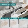 Faucet Mat for Kitchen Sink, Diatomite Absorbent Faucet Stone Drying