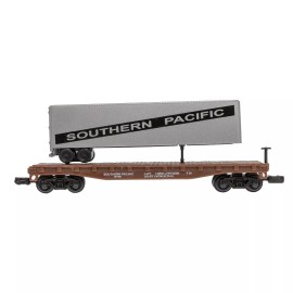 N Gauge Southern Pacific Piggyback Train Car Reader Digest Promo 497866