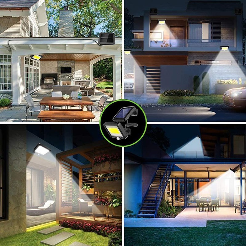 Solar Lights Outdoor Solar Split Wall Lamp Waterproof Motion Sensor