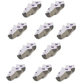 Wilson Calcetines para Bebé con Tejido Interior de Media Felpa, Talla 6-12 Meses, Modelo B0383, Contenido: 1 Paquete con 10 Pares de Calcetines de Bebé, Color Multicolor