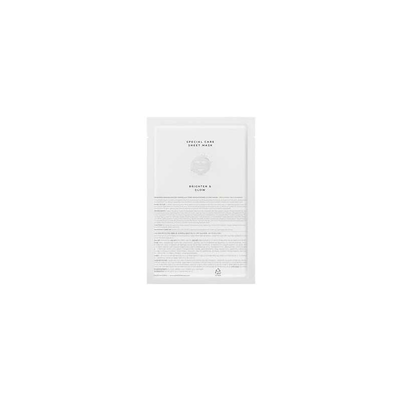 SKIN1004 Madagascar Centella Tone Brightening Glow Mask 25ml x 5ea