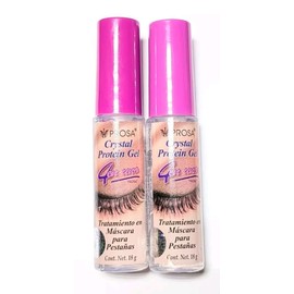 Prosa 2 PACK! PROSA CRYSTAL PROTEIN GEL 4 IN 1 MASCARA TRATAMIENTO 0.63 OZ  MASCARAS