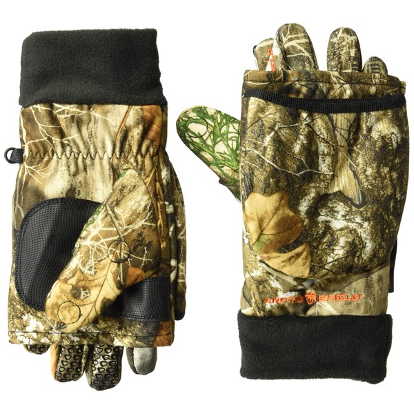 ArcticShield Unisex Tech Finger System Gloves, Realtree Edge, Large