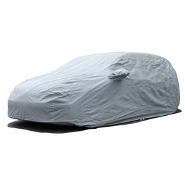 Royal Shield 24 Car Cover for All Weather Hail UV Waterproof Fit 2010 2011 2012 2013 2014 2015 2016 2017 2018 2019 2020 VOLKSWAGEN GOLF SPORTWAGEN - Premier Series (Gray)