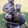 Golf Club Head Covers,1pc Skull Skeleton Fairway Golf Head Cover,