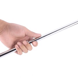 Apiering Cane, Metal, Telescopic Rod, Silver, Magic Trick, Appearing Cane, Magic Appearing Cane, Apiken Telescopic Rod, 45.3 inches (115 cm), Stage Magic Tool, Magic Stick
