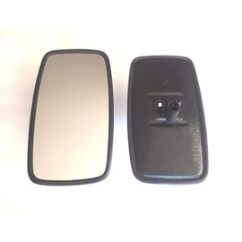 2x Rear View Mirrors 285 x 155 mm Excavator Tractor Agricultural Machine Truck Vintage Car