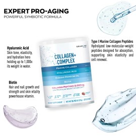 Granions Marine Collagen Powder Supplement - Type I Hydrolyzed Marine Collagen Peptide...