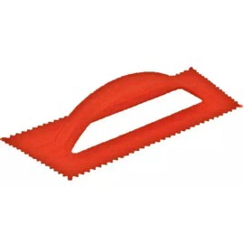 Unbranded V Notched Trowel 9.5" x 4.25", 1/8" Notches