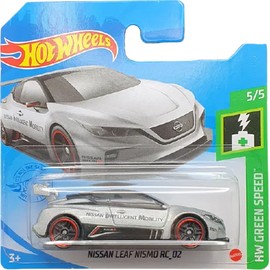 Hot Wheels Nissan Leaf Nismo RC_02 HW Green Speed 5/5 (217/250) 2021 Short Card