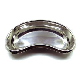 BOSKY Bosky Stainless Steel 6" Kidney Shaped Emesis Basin, 3-Pack (Small)
