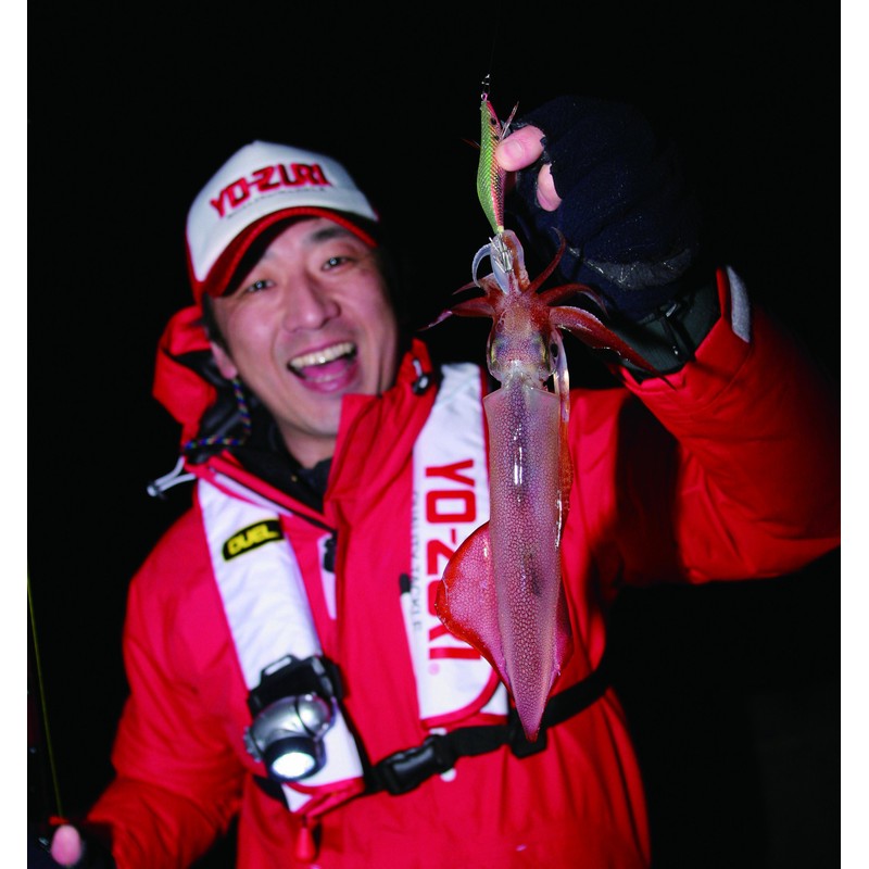 Yo-Zuri Squid Jig, Aori-Q, RS No. 2.0, SLPE: Skeleton Luminous