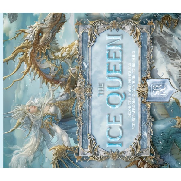 The Ice Queen: Decorative Paper Prints Pad for Scrapbooking and