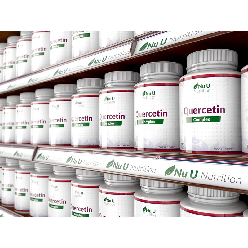 Quercetin 500mg with Bromelain & Vitamin C - 150 Vegan