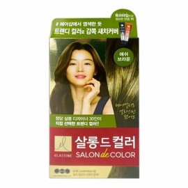 1P Ash Brown Hair Dye Elastine Salon de Color (WD05501) - Basic product / 1P 애쉬브라운 염색약 엘라스틴 살롱드컬러 (WD05501) - 기본상품
