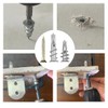 70 Pcs Plasterboard Fixings Heavy Duty,Metal Wall Plugs and Screws,Self Drill Drywall
