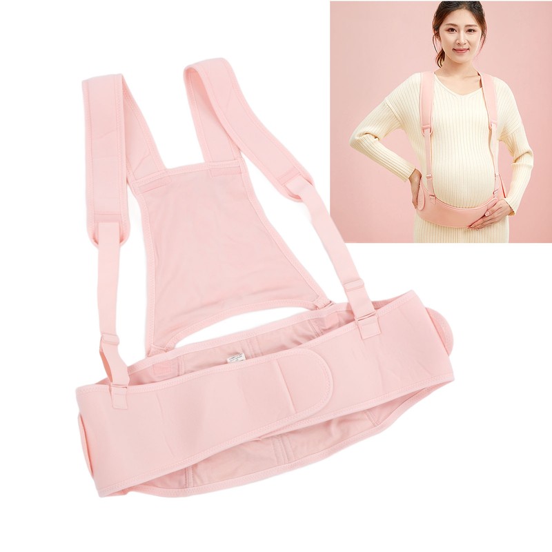 Pregnancy Support Maternity Belt Adjustable Breathable Elastic Waist Back Abdomen