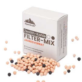 ALPENKRAFT Zeolite Activated Carbon Filter Beads